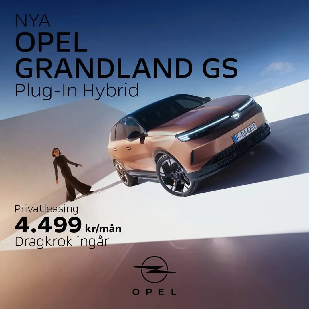 Privatleasa en plug-in hybrid Grandland