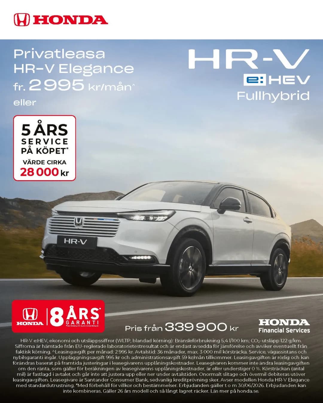 Honda HR-V kampanj