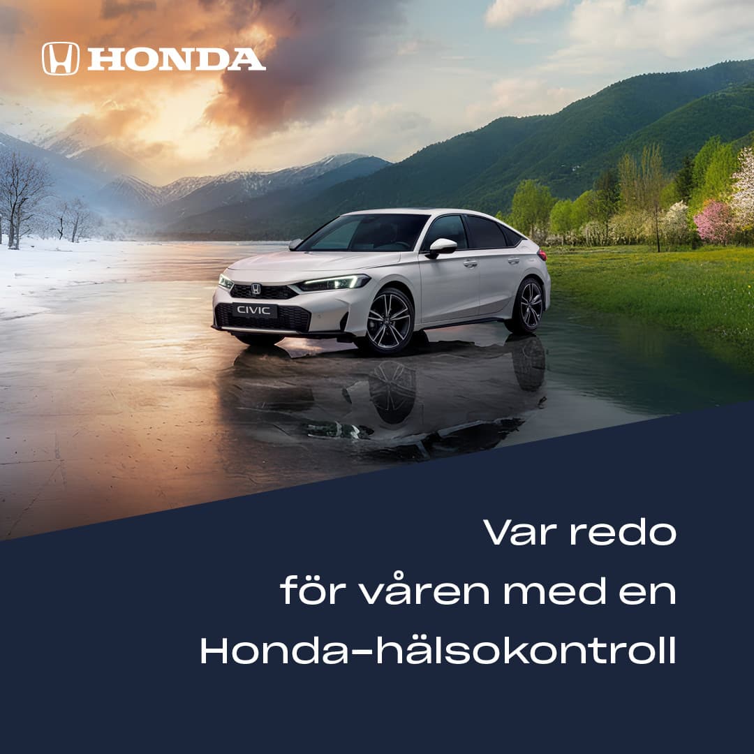 Vårhäslokontroll Honda
