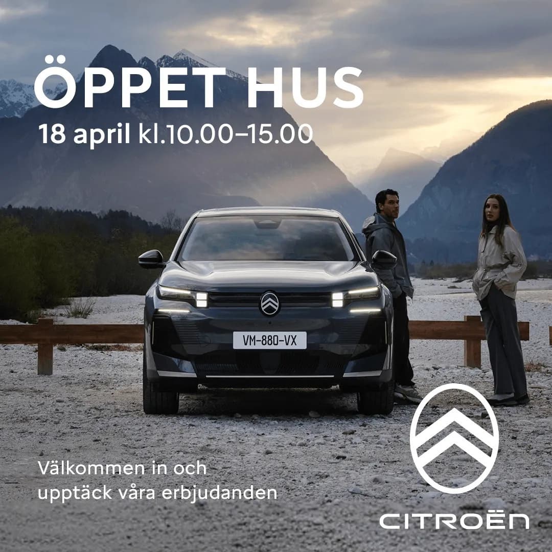 Öppet Hus Citroën med flera erbjudande
