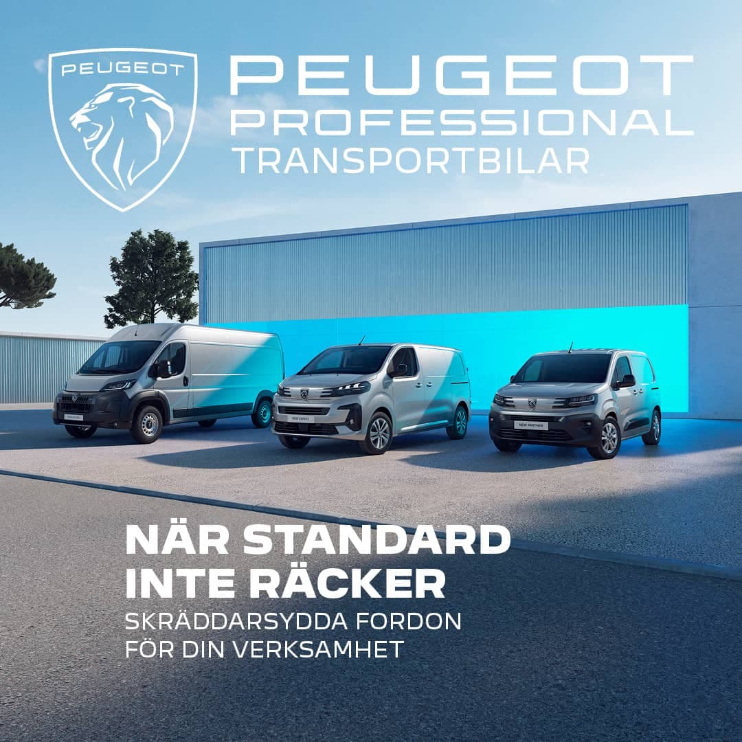 Peugeot - Med flera påbyggnationer